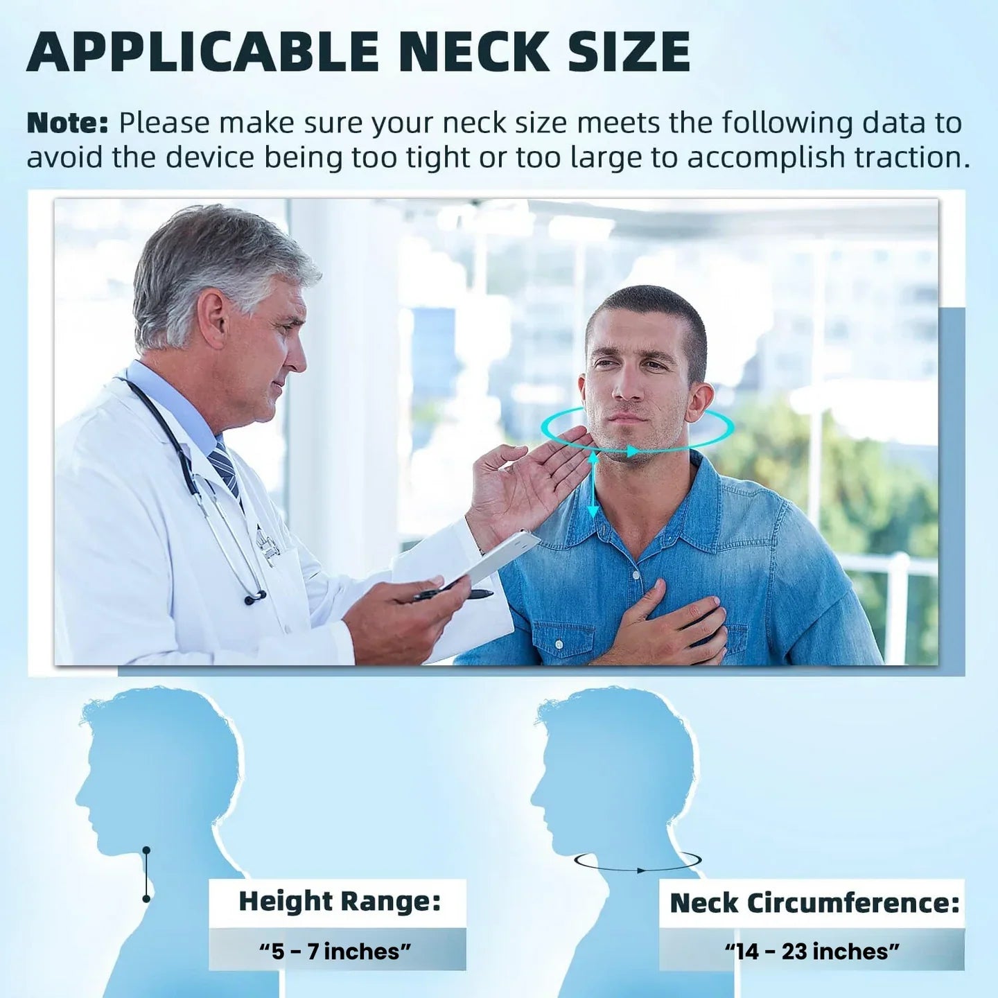 FixedForm™ Adjustable Neck Traction Support